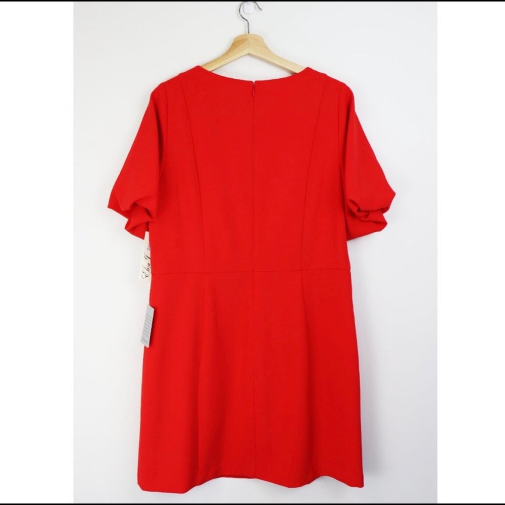 ❤️Eliza J Puff Sleeve Red Dress❤️ - Picture 4 of 6